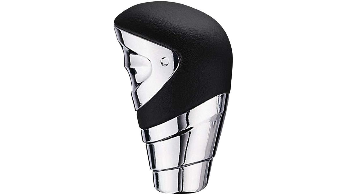 Pommeau+M-4+chrome%2Fcuir+noir